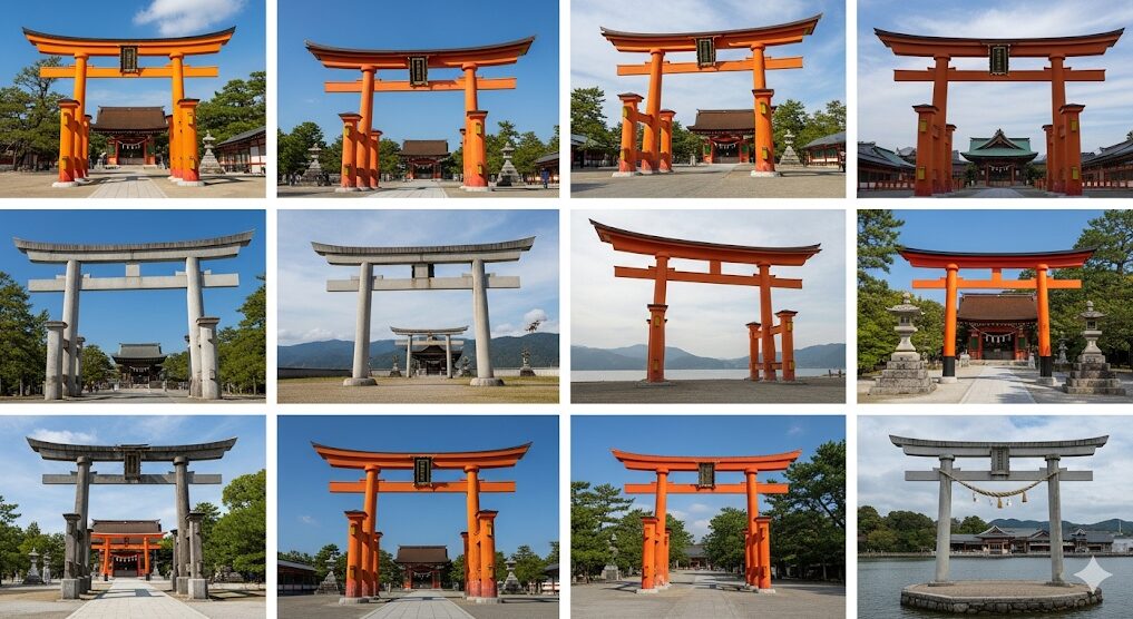 鳥居の形の違いと種類を分類