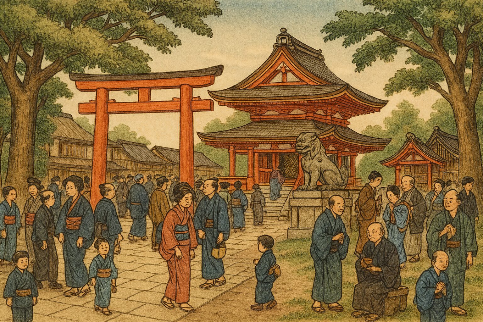 神仏習合はいつからいつまで?歴史を時代別に詳しく整理