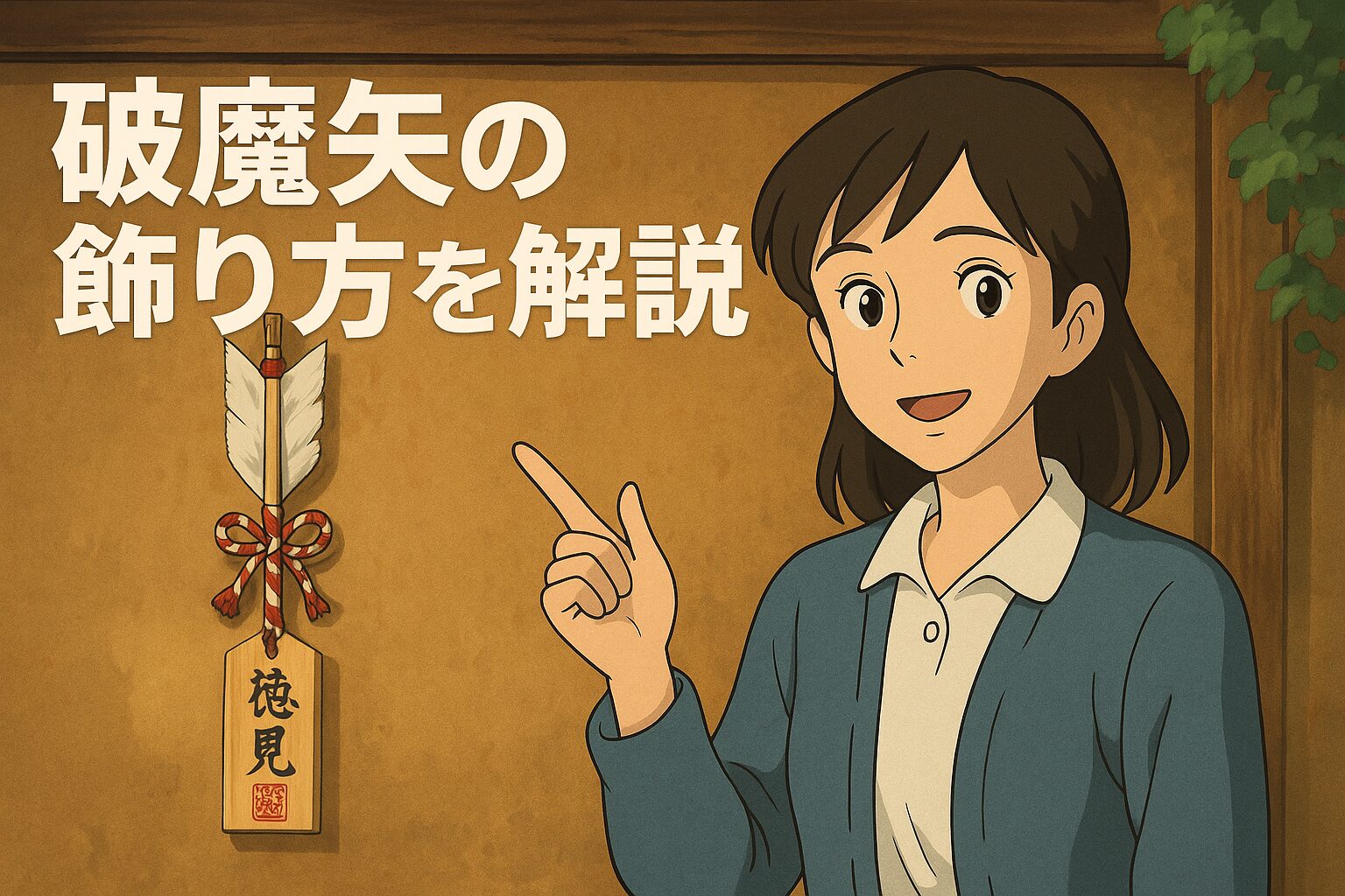 破魔矢の飾り方