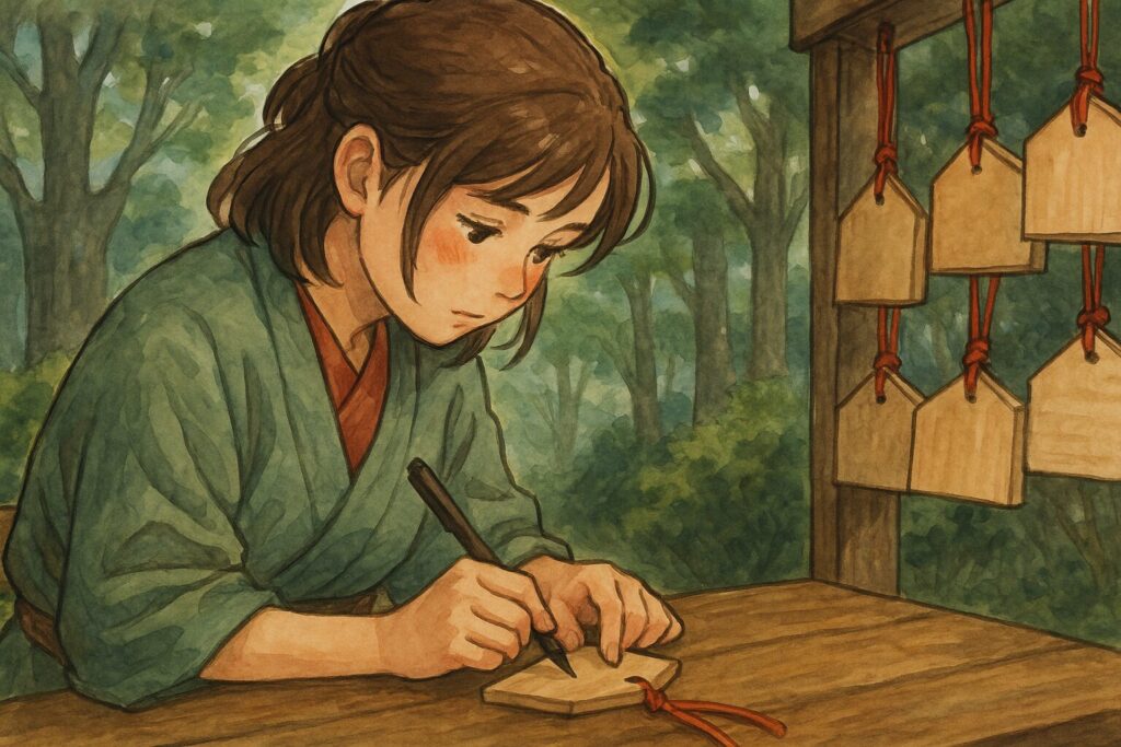 縁切りを願う絵馬の書き方
