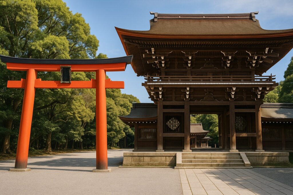 鳥居の違いで見分ける方法