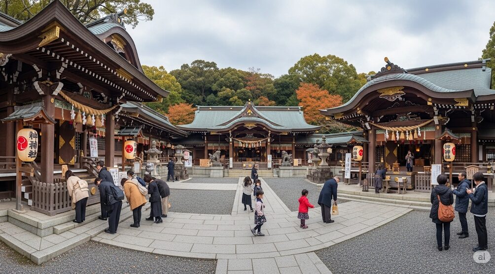 盛岡八幡宮に神様いない説と境内社