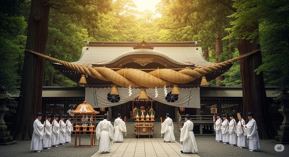 神在祭など期間中に行われる主な神事