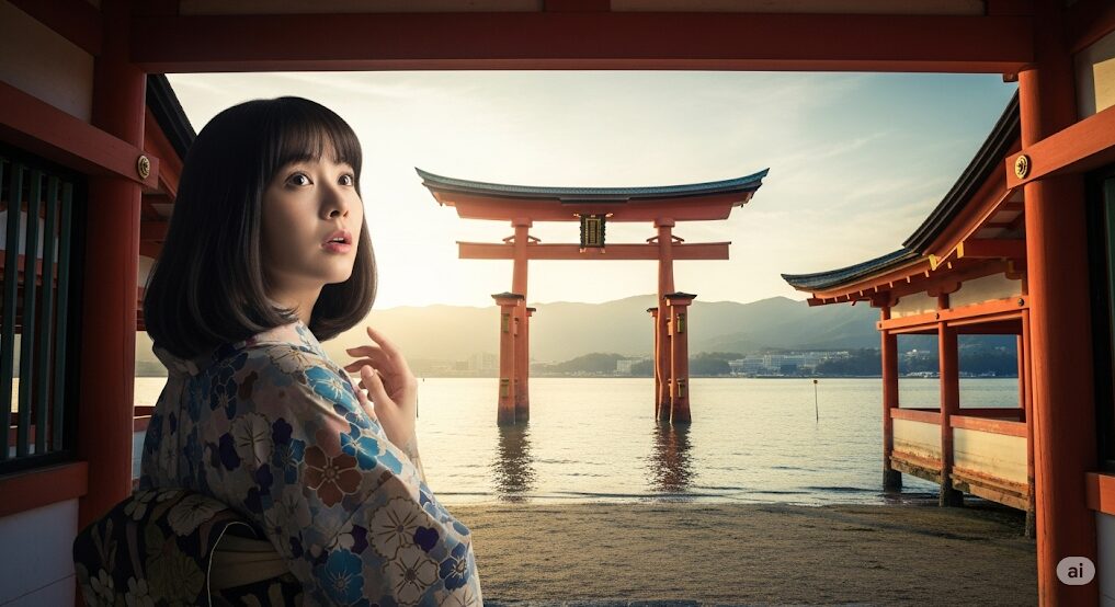厳島神社の不思議体験と呼ばれる人