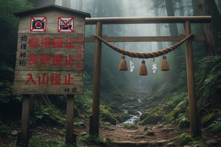 禁足地も?三輪山に登ってはいけない人