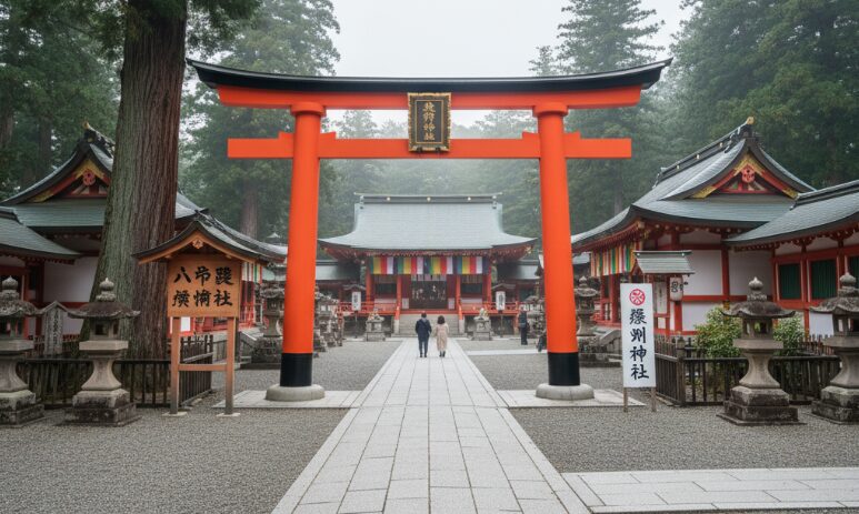 なんの神様？全国唯一の八方除けのご利益