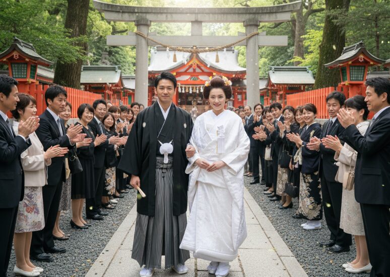 生田神社で結婚した芸能人とその影響