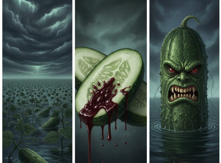 キュウリと水害にまつわる祟り