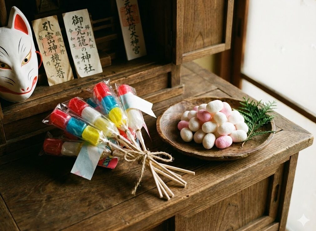 旗飴など地域ごとの初午行事食