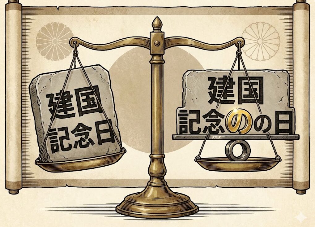 建国記念の日にある「の」の意味