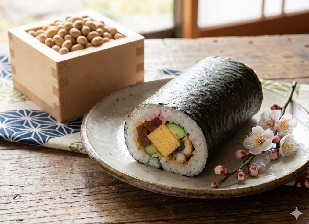 恵方巻きの由来と下品説の真偽まとめ