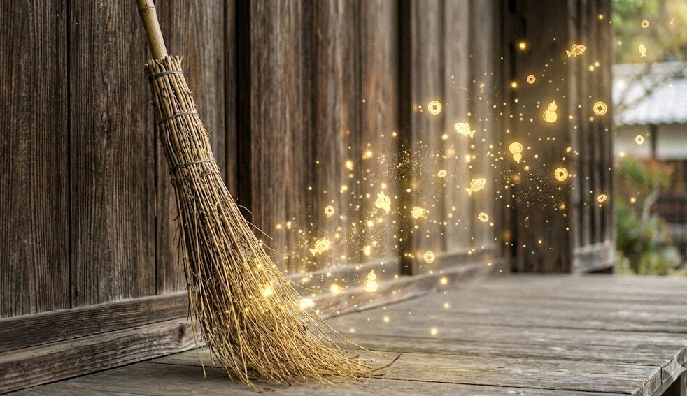 掃除をすると福を掃き出すとされる理由