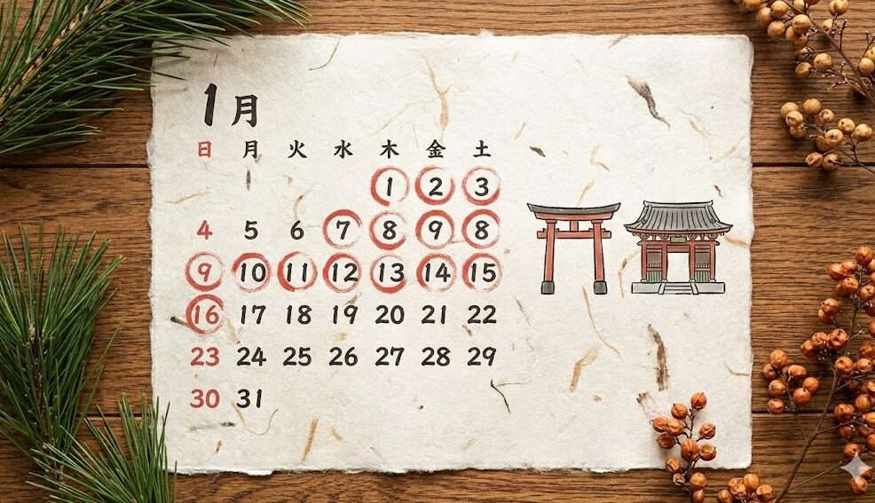 期間や喪中など松の内にしてはいけないことの注意点