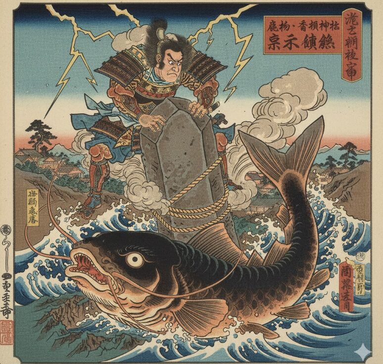 地震を鎮める鹿島・香取の神様