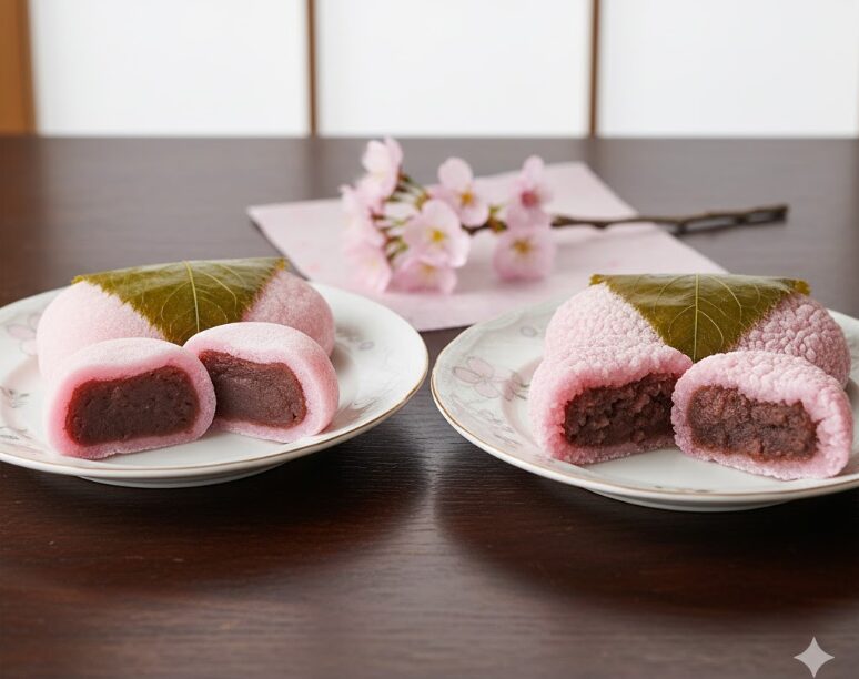 「桜餅」関東と関西の地域差