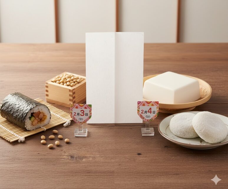 立春に食べるものと節分の違いを解説