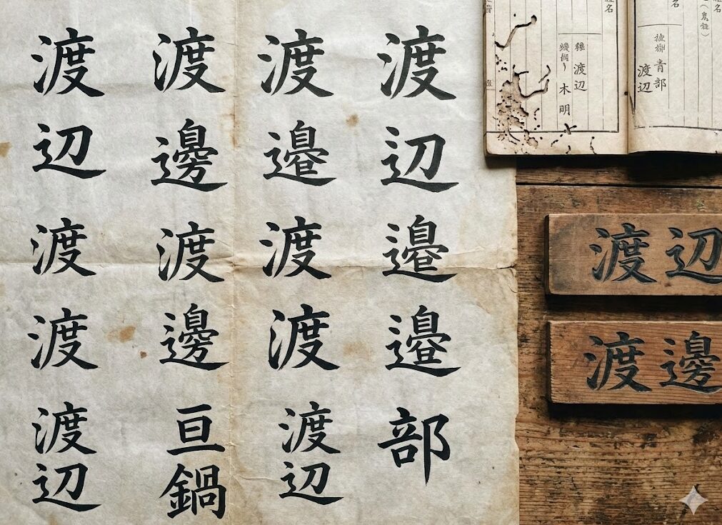 渡邉や渡邊など漢字の違いによるルール