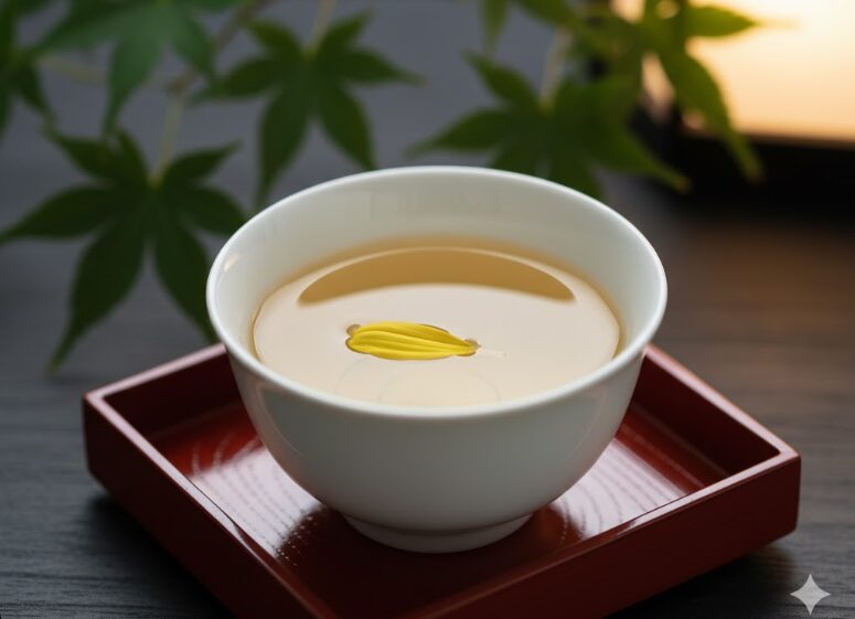 菊の行事：菊酒と着せ綿