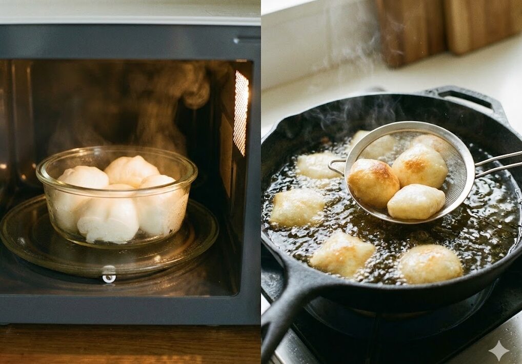 揚げ餅や電子レンジを使う現代の調理