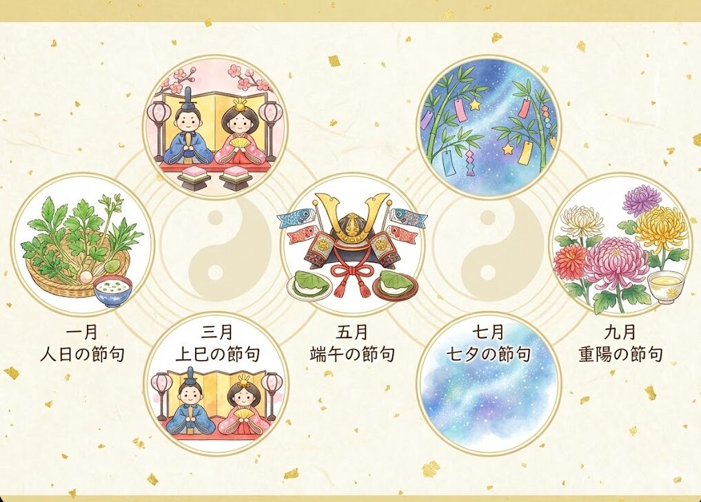 五節句とは?意味や由来と食べ物をわかりやすく解説【完全版】