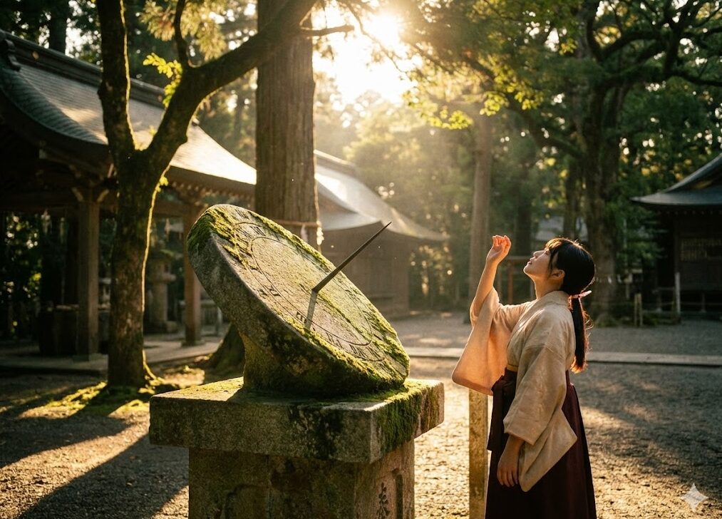 カレンダーの日付が決まる太陽の動き