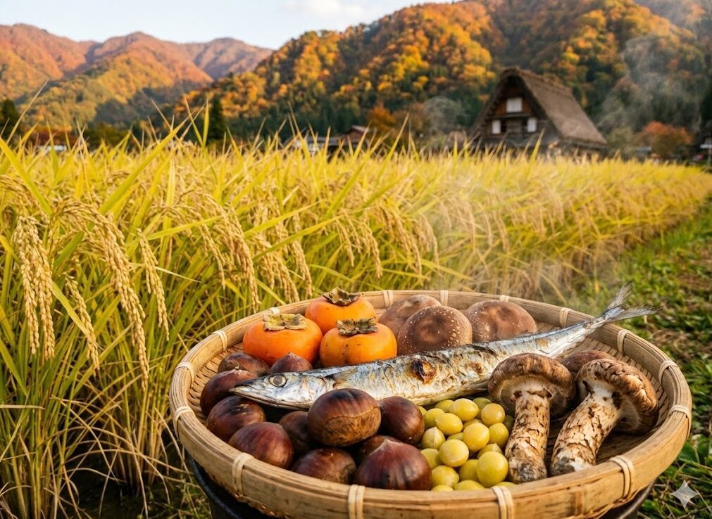秋の節気一覧と旬の食べ物