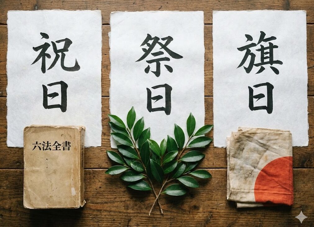 祝日と祭日と旗日の違い