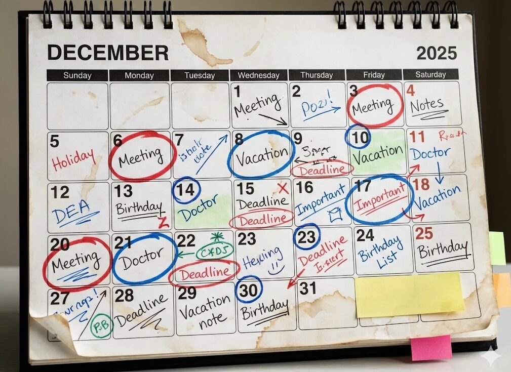 カレンダーの赤い日の正しい呼び方