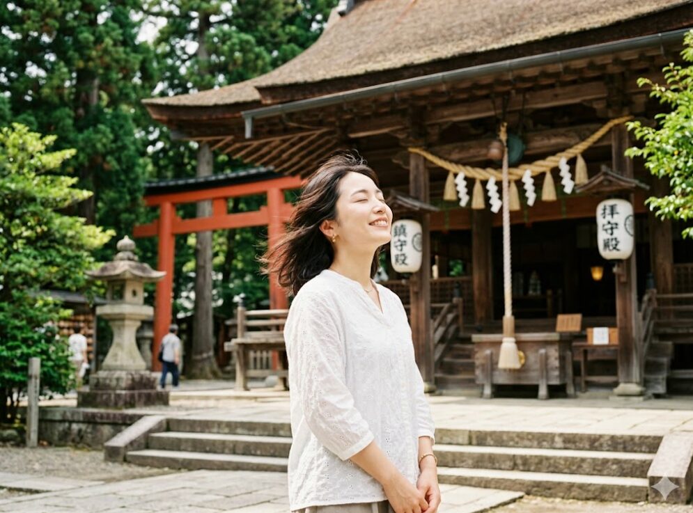 神様からの歓迎サインと境内で遭遇する不思議な予兆