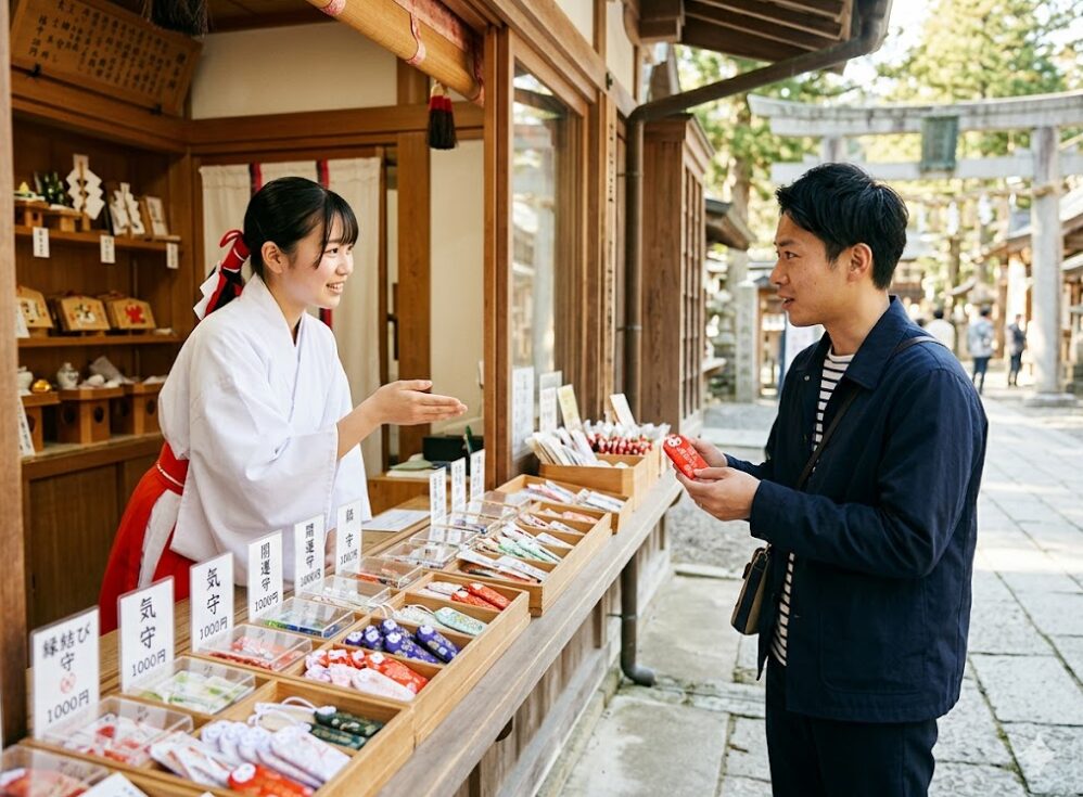 お守りの種類と授与所で受け取る霊的な守護