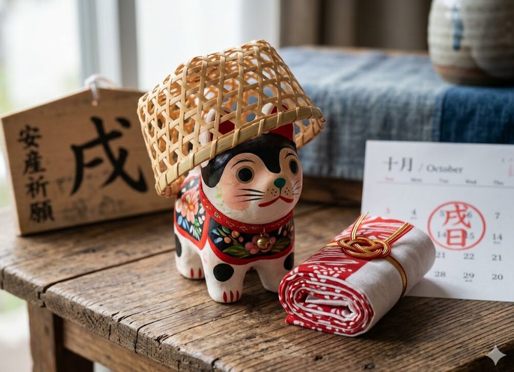 戌の日に行う帯祝いと多産な犬の象徴性