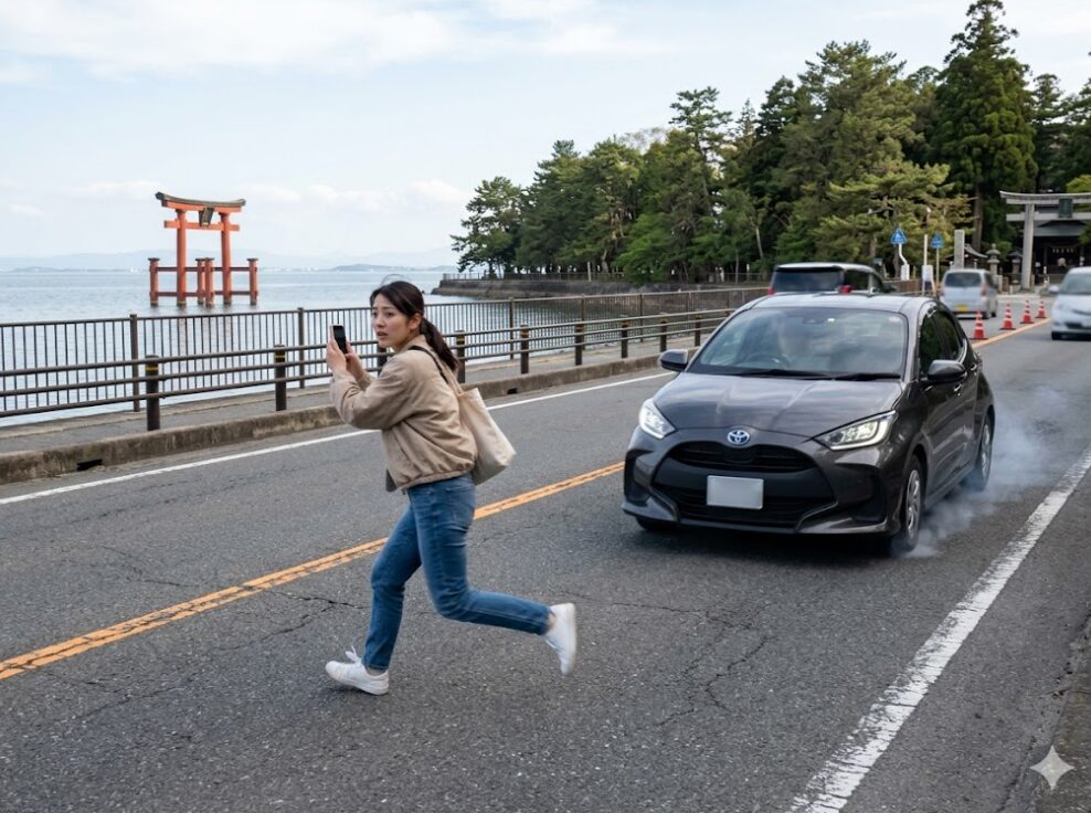 白髭神社の怖い噂と危険な道