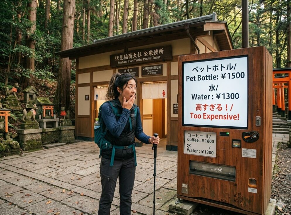 自動販売機の値段が山頂で高い理由