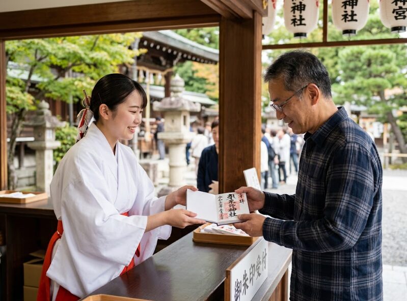 神社の御朱印を貰うときのマナー