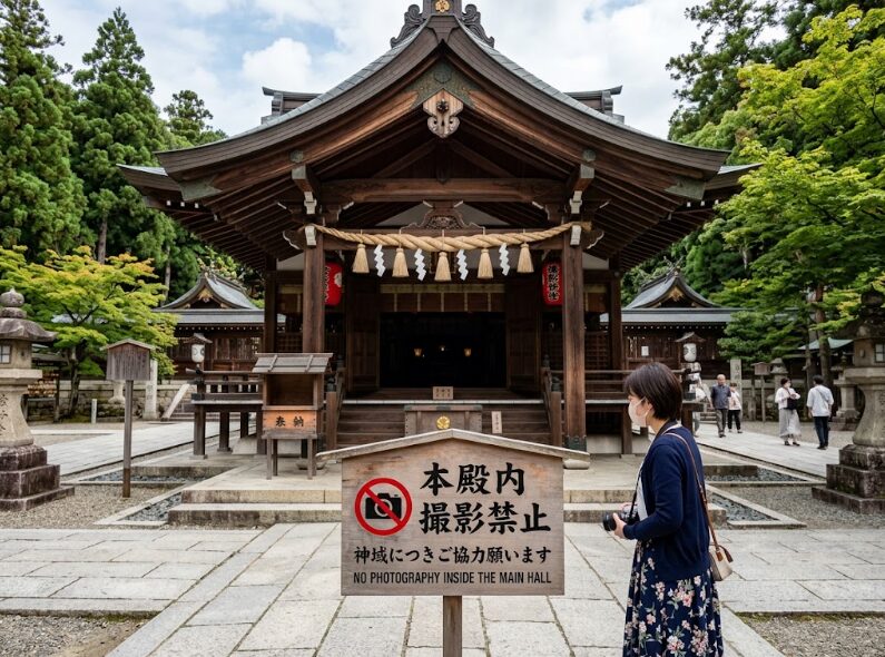 撮影NGになりやすい場所