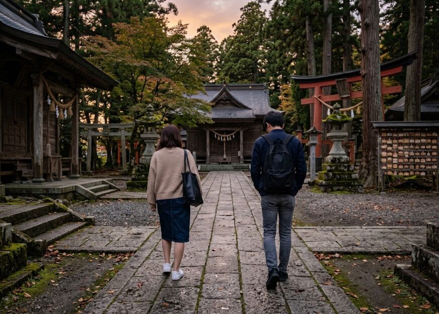 カップルで行くと別れる説