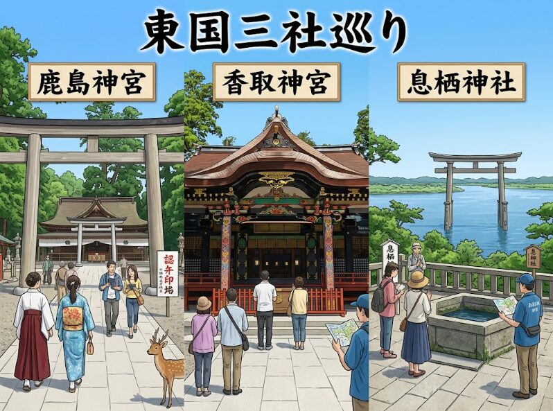 東国三社巡り